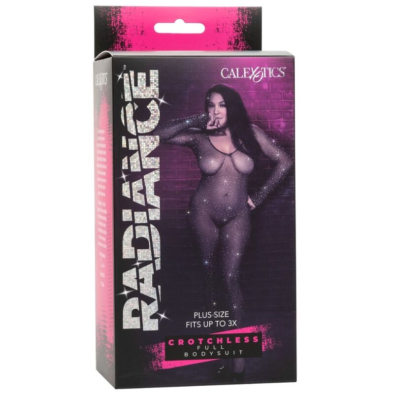 Body Radiance Sans Entrejambe Strass Grande Taille - CalExotics