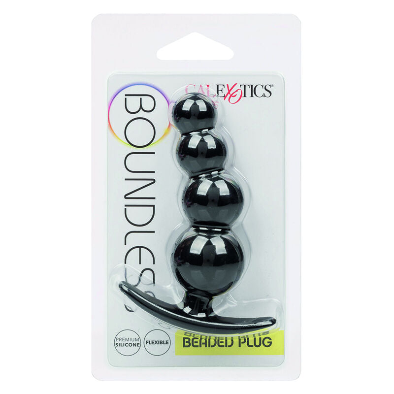 Chapelet Anal Boundless Perles Graduées Noir - CalExotics