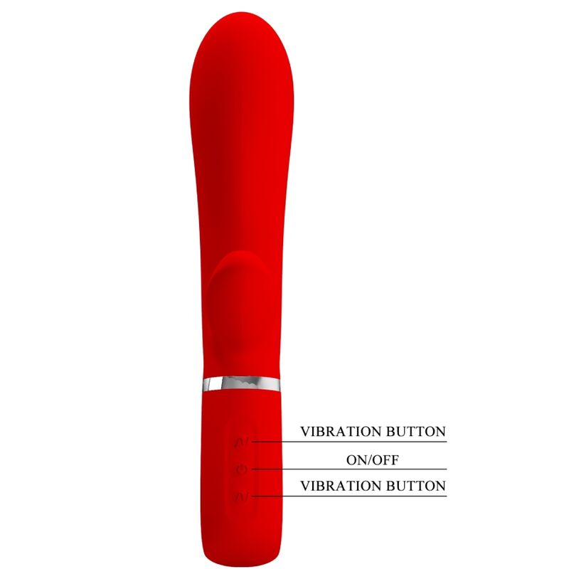 Vibromasseur Rabbit Thomas Rouge - Pretty Love - PRETTY LOVE FLIRTATION