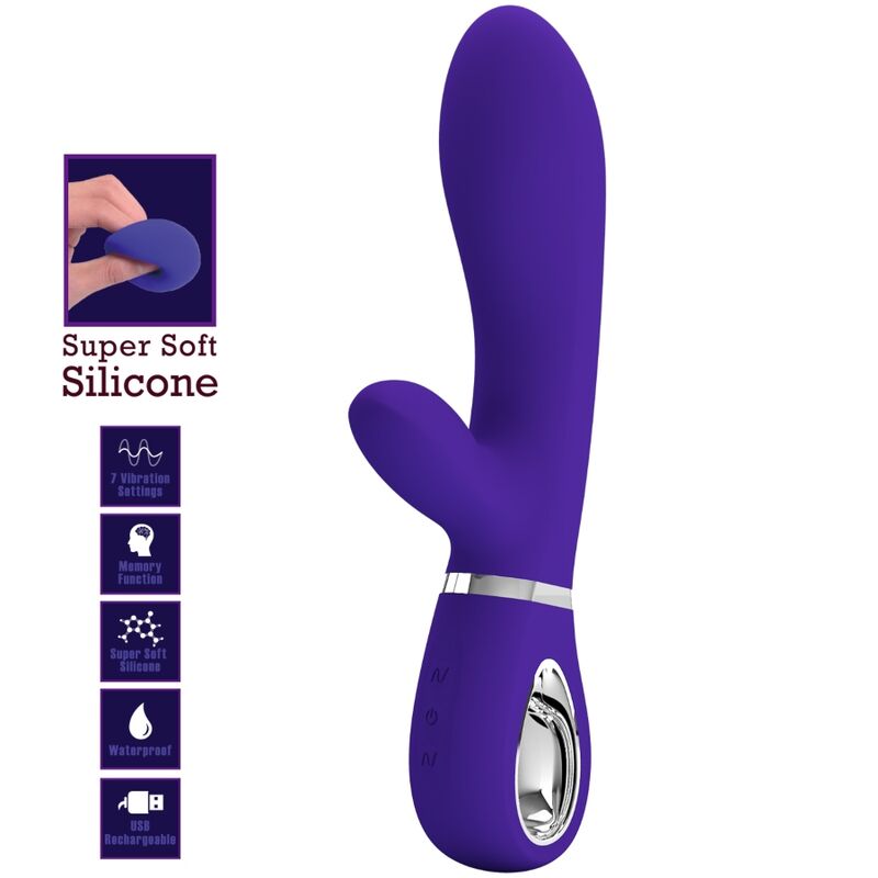 Vibromasseur Rabbit Thomas Violet - Pretty Love - PRETTY LOVE FLIRTATION