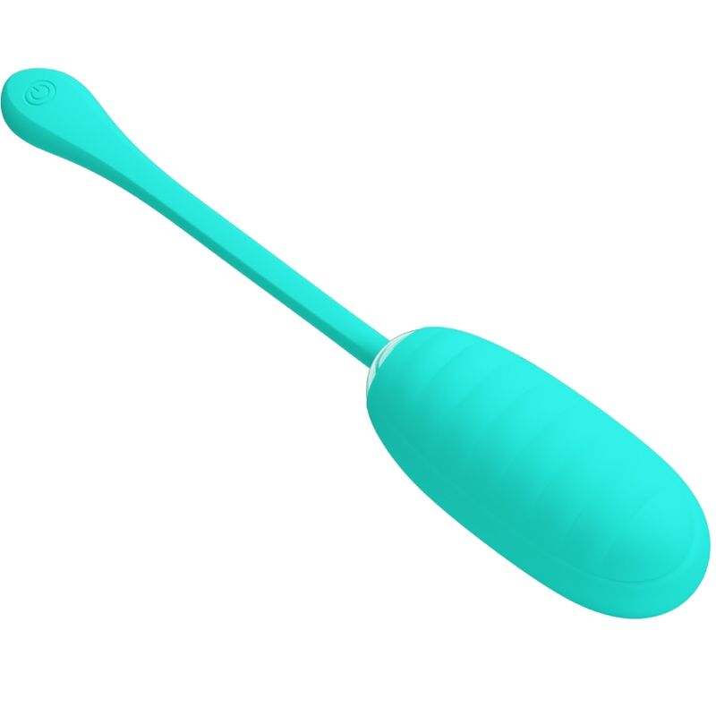 Oeuf Vibrant Rechargeable Silicone Bleu - Pretty Love
