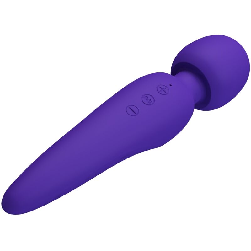 Masseur Vibrant Meredith 12 Modes Violet - Pretty Love