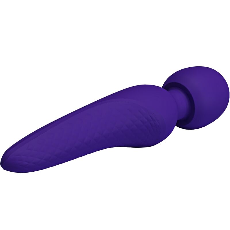 Masseur Vibrant Meredith 12 Modes Violet - Pretty Love