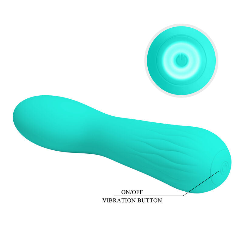 Vibrateur Point G Faun Vert Aqua - Pretty Love - PRETTY LOVE SMART