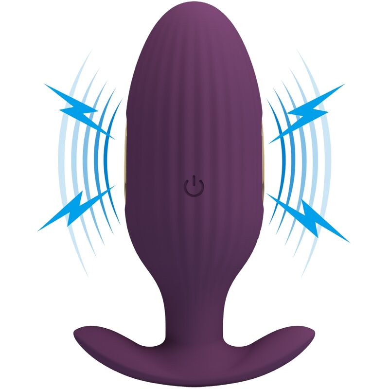 Pretty Love - Plug Anal Connecté et Vibrant avec Application / Violet