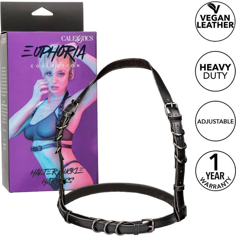 Harnais Euphoria Boucle Licol Noir - CalExotics