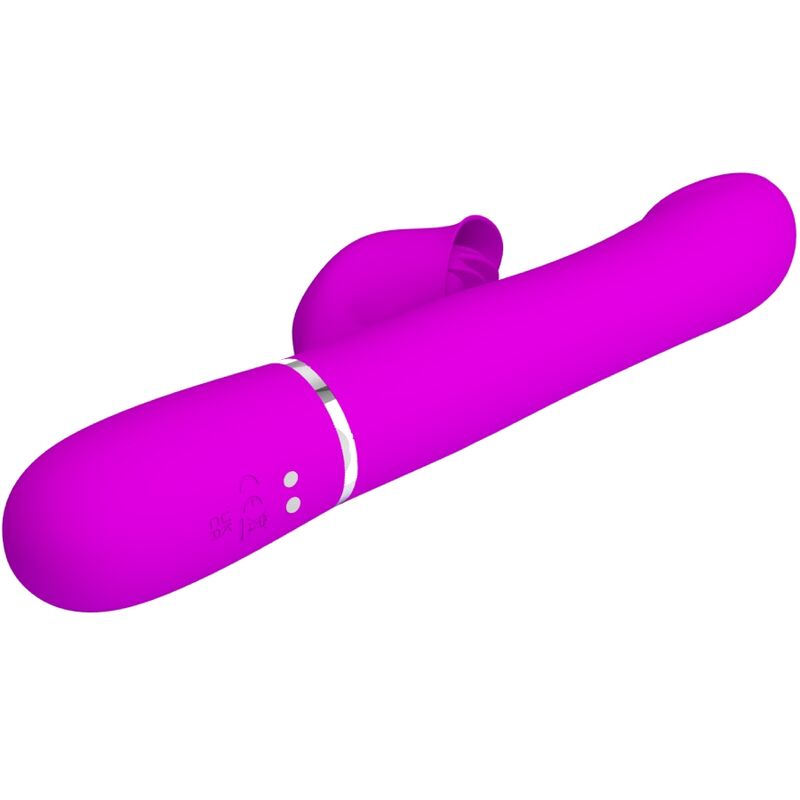 Pretty Love – Vibromasseur Rabbit Multifonction 4 en 1 Violet