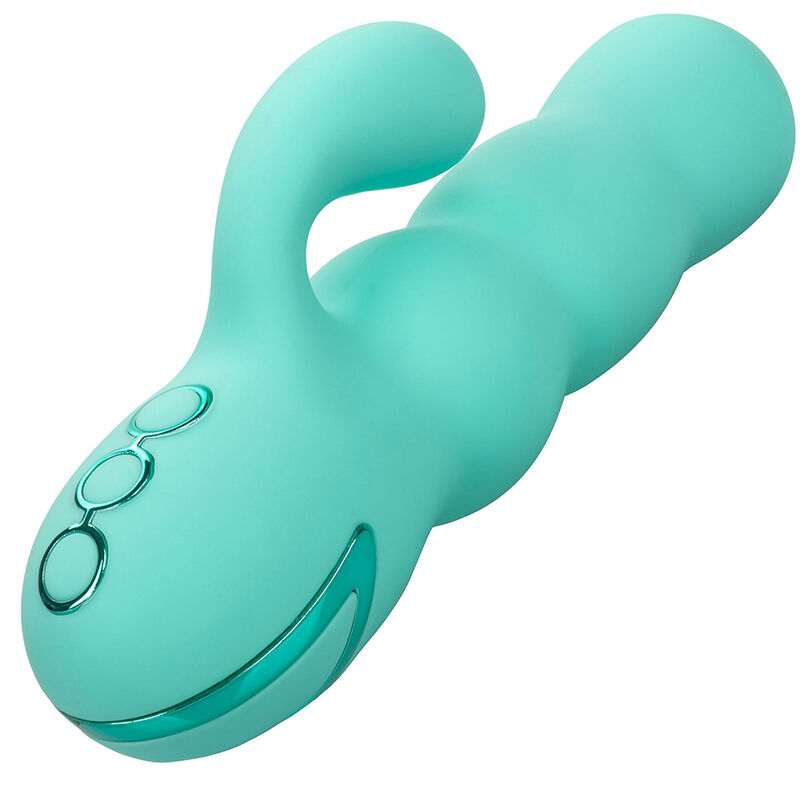Vibromasseur Rabbit Del Mar Diva Aqua Green - CalExotics