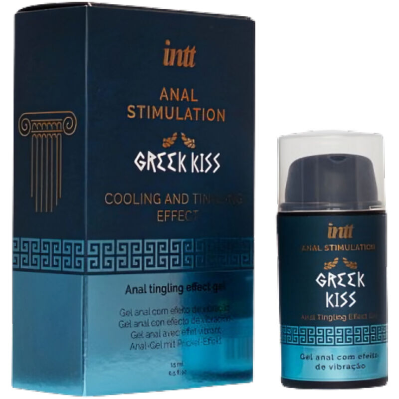 Gel Stimulant Anal Greek Kiss Menthe 15ml - Intt