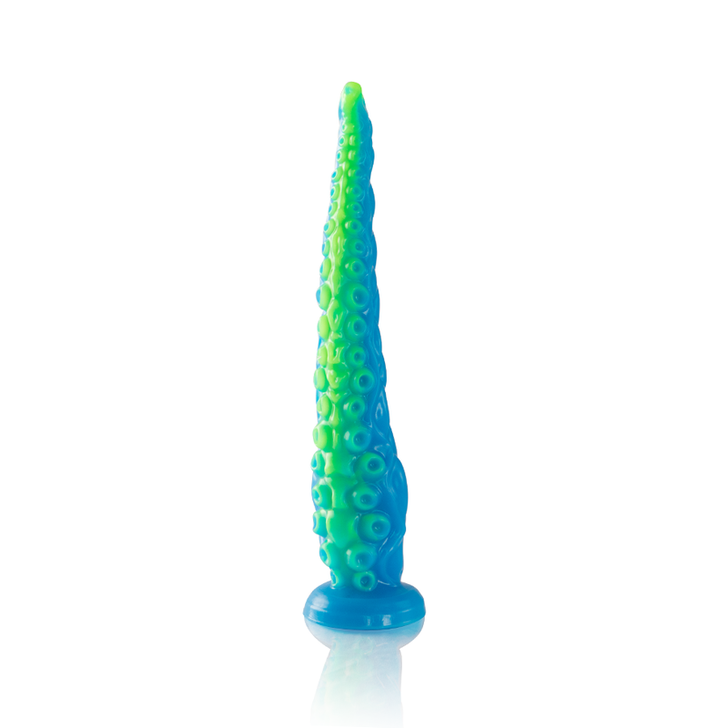 Gode ventouse tentacule petite taille Scylla - Phosphorescent - Epic