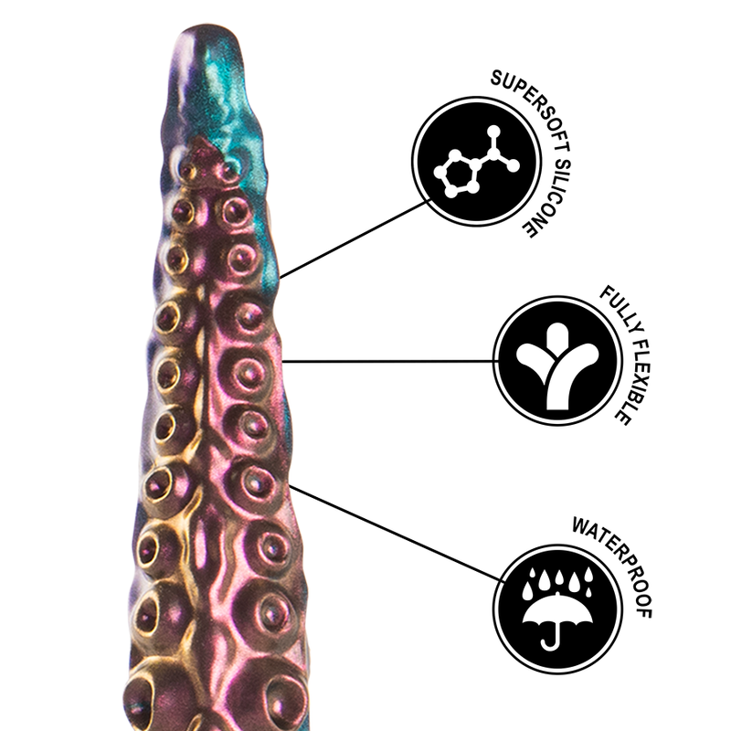 Gode ventouse tentacule petite taille Charybde - Epic