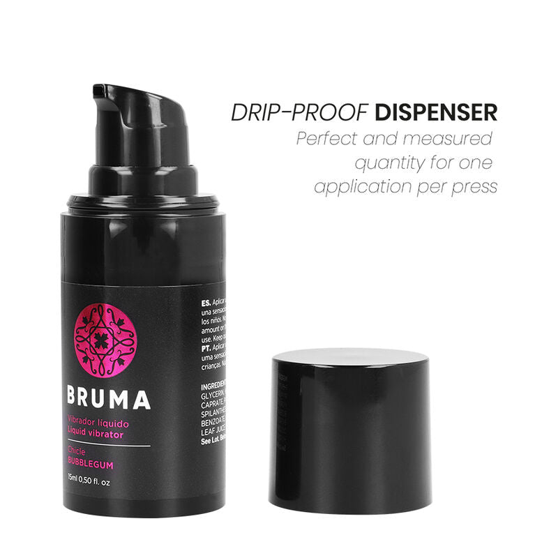 Gel Stimulant Bruma Liquide Ultra Glissant Bubblegum 15ml
