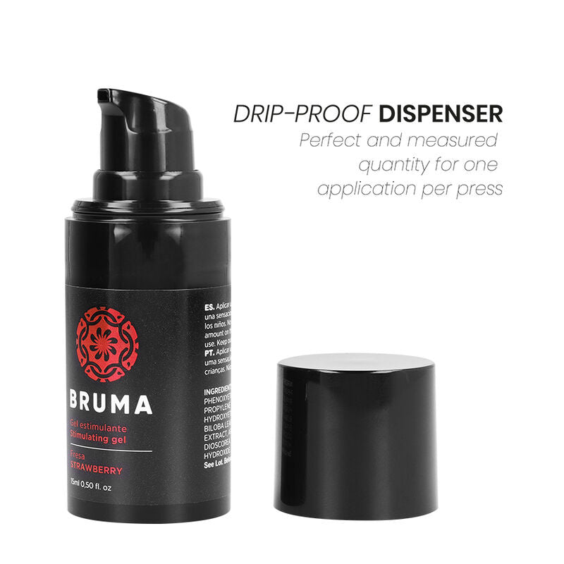 Gel Stimulant Bruma Saveur Fraise 15ml - Bruma
