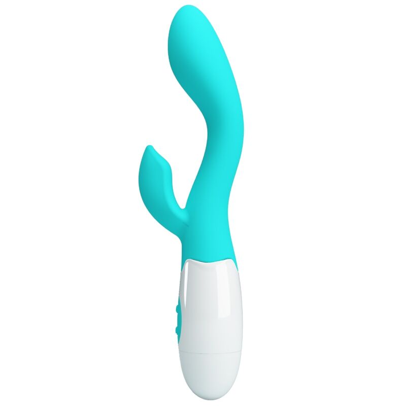 Vibromasseur Double Stimulation Brighty G-Spot Vert Aqua - Pretty Love - PRETTY LOVE FLIRTATION