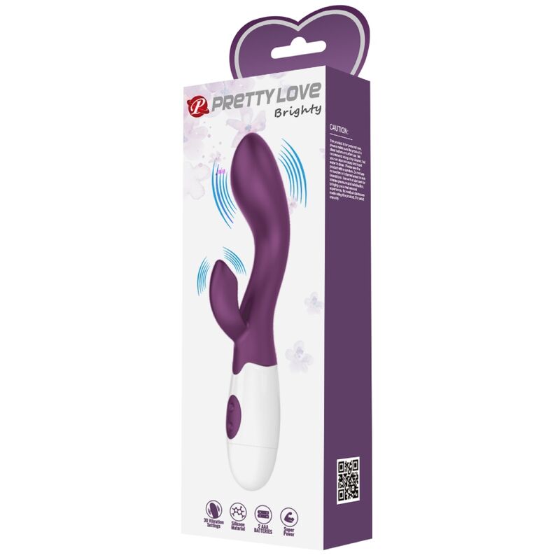 Vibromasseur Rabbit Brighty Spot G Violet - Pretty Love - PRETTY LOVE FLIRTATION