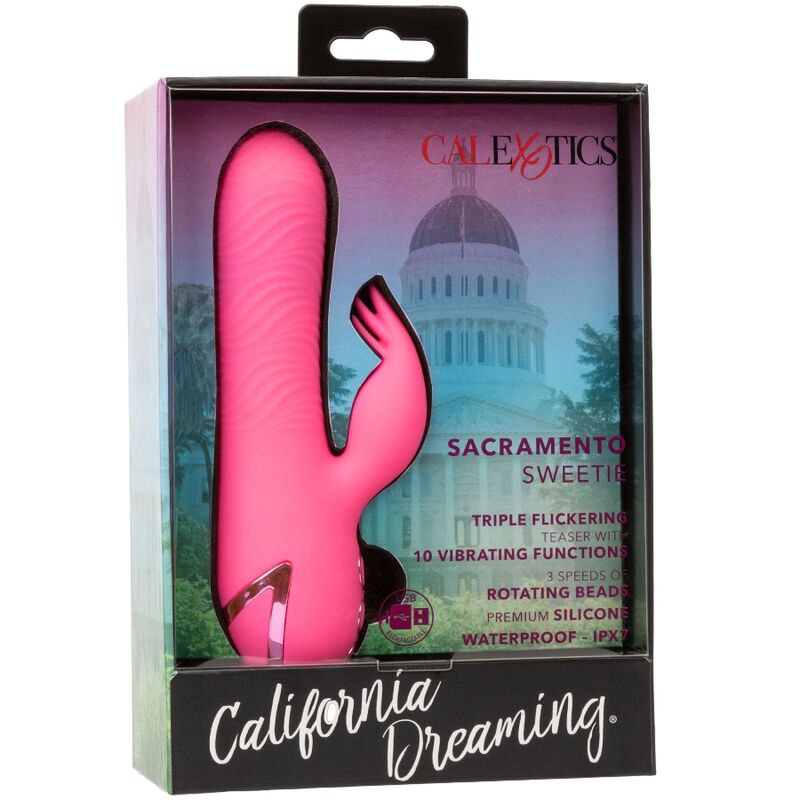 Vibromasseur Rabbit Sacramento Sweetie Rose - California Dreaming