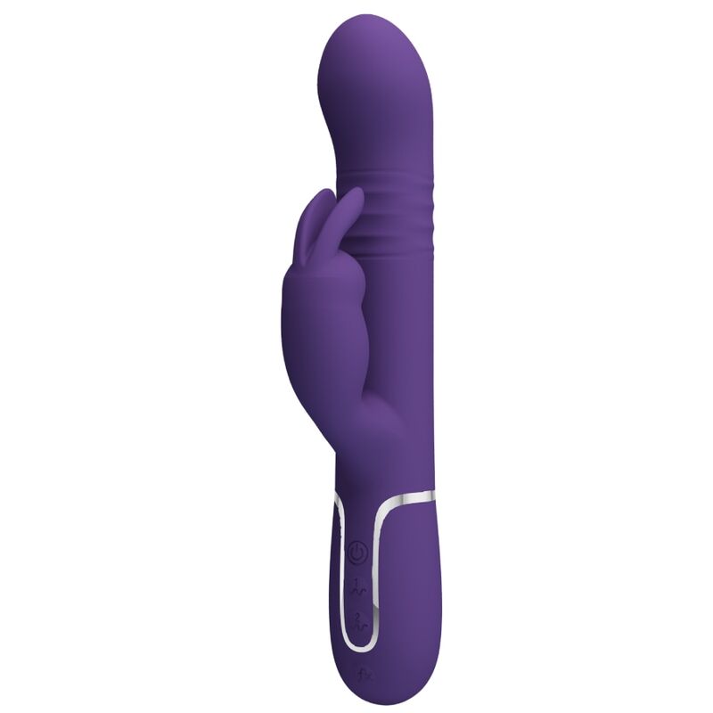 Vibromasseur Rabbit Coale 4 en 1 Violet - Pretty Love