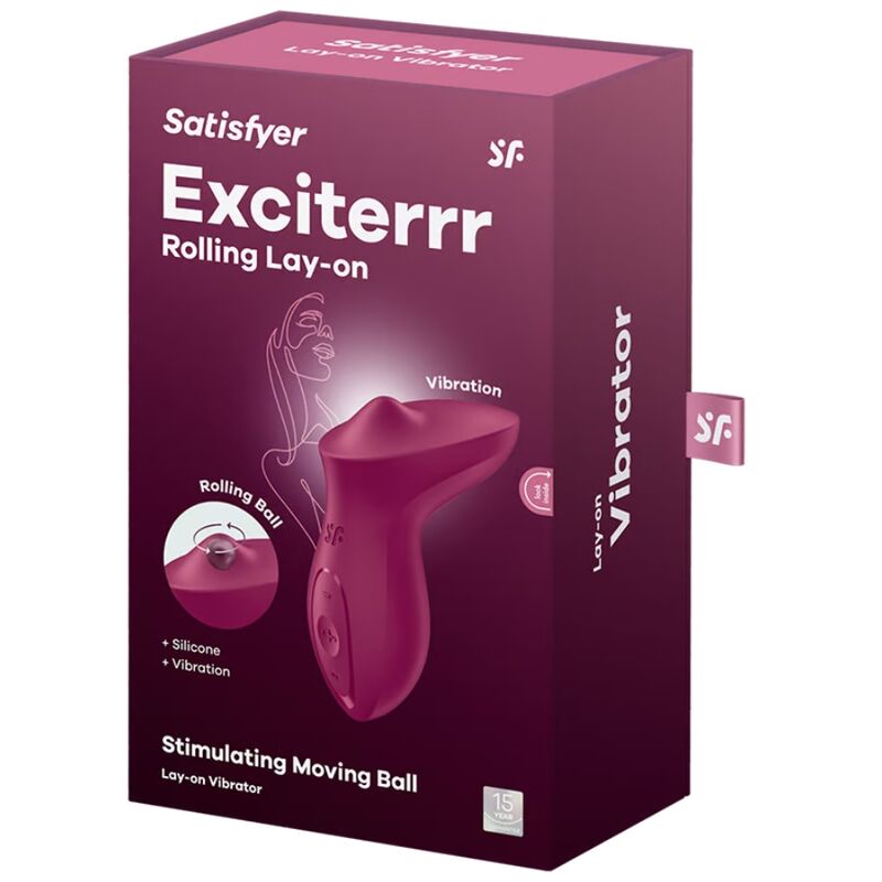 Vibromasseur à Poser Exciterrr Baie - Satisfyer
