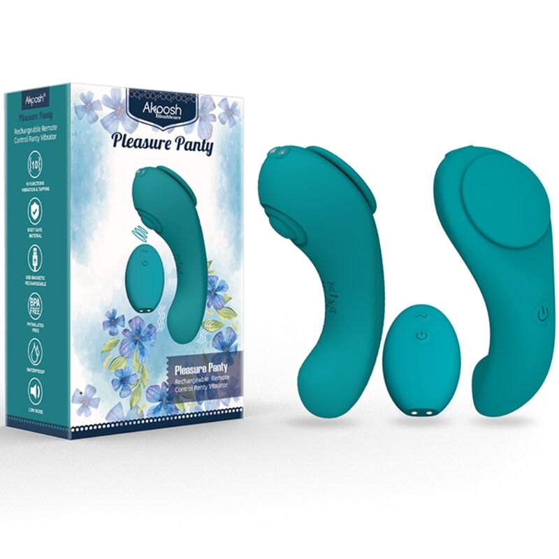 Culotte Vibrante Pleasure Panty Télécommandée Verte - Armony - Armony