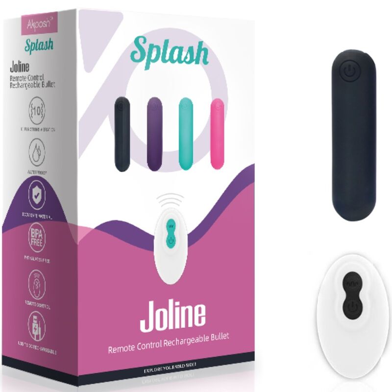 Stimulateur Bullet Splash Joline Noir - Armony - Armony