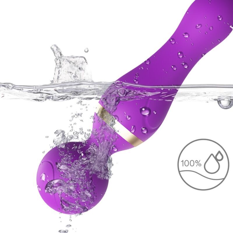 Vibrateur Freeza Massager Tête Flexible Violet - Armony - Armony