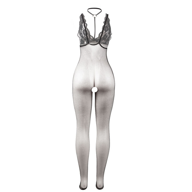 Bodystocking Résille Transparente Noire Taille Unique - Subblime - SUBBLIME BODYSTOCKINGS