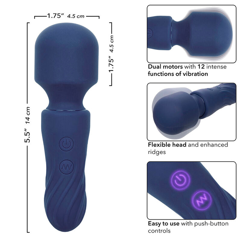 Masseur Wand Charisma Charm Étanche Violet - Calexotics
