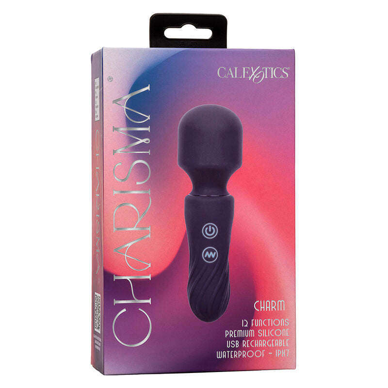 Masseur Wand Charisma Charm Étanche Violet - Calexotics