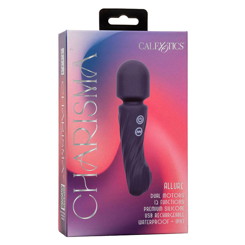 Masseur Intime Charisma Allure Double Moteur Violet - Calexotics