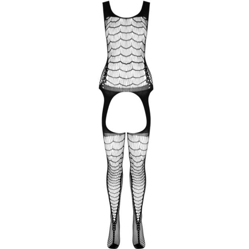 Bodystocking BS 104 Noir Taille Unique - Passion