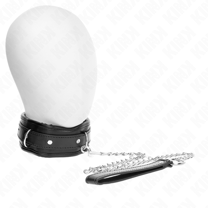 Collier BDSM Kink avec Ceinture 65cm Réglable 36,5-50cm - KINK COLLAR & GAG