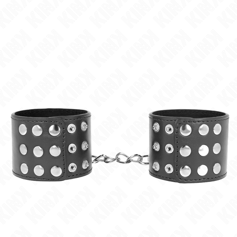 Menottes Appui-Poignets Réglables Noir 19-24cm - KINK - KINK WRIST RESTRAINT
