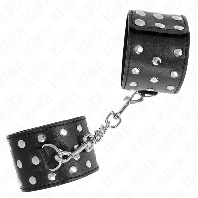 Entraves Poignets Punk Réglables 19-24 cm - KINK - KINK WRIST RESTRAINT