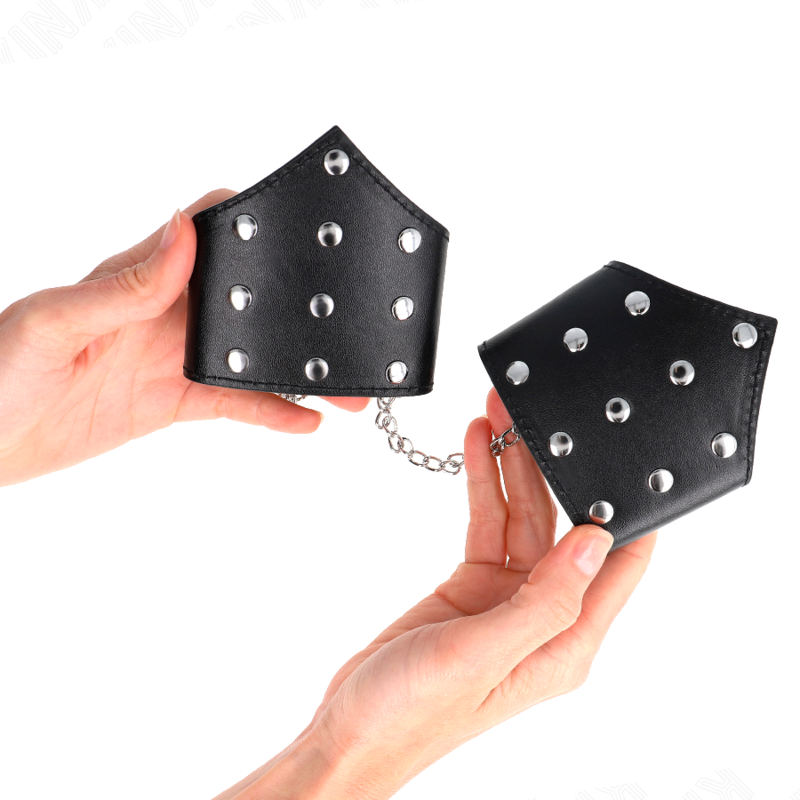 Bracelets BDSM Style Point Noir Chaîne Réglable - KINK - KINK WRIST RESTRAINT