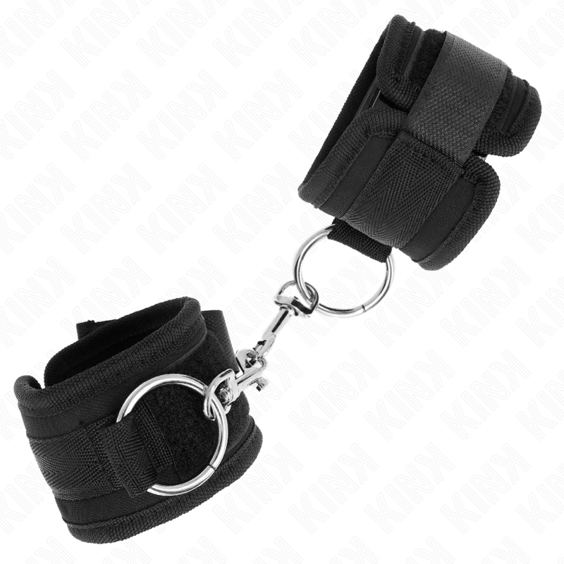 Bracelets de Poignet Ajustables Noir 18-35cm - KINK - KINK WRIST RESTRAINT