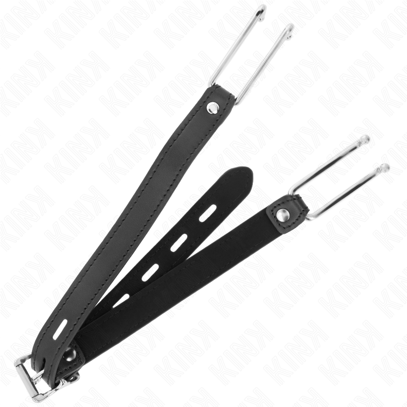 Bâillon à Crochet Hook Gag Métal et Cuir - Kink