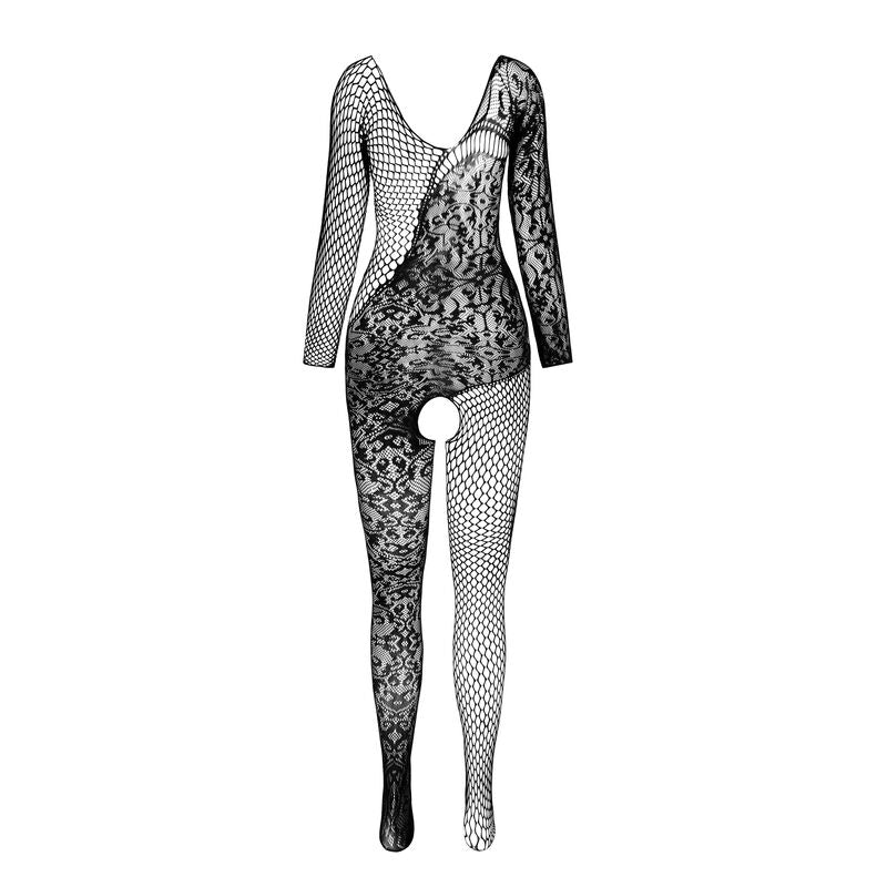 Bodystocking BS 107 Rouge Taille Unique - Passion
