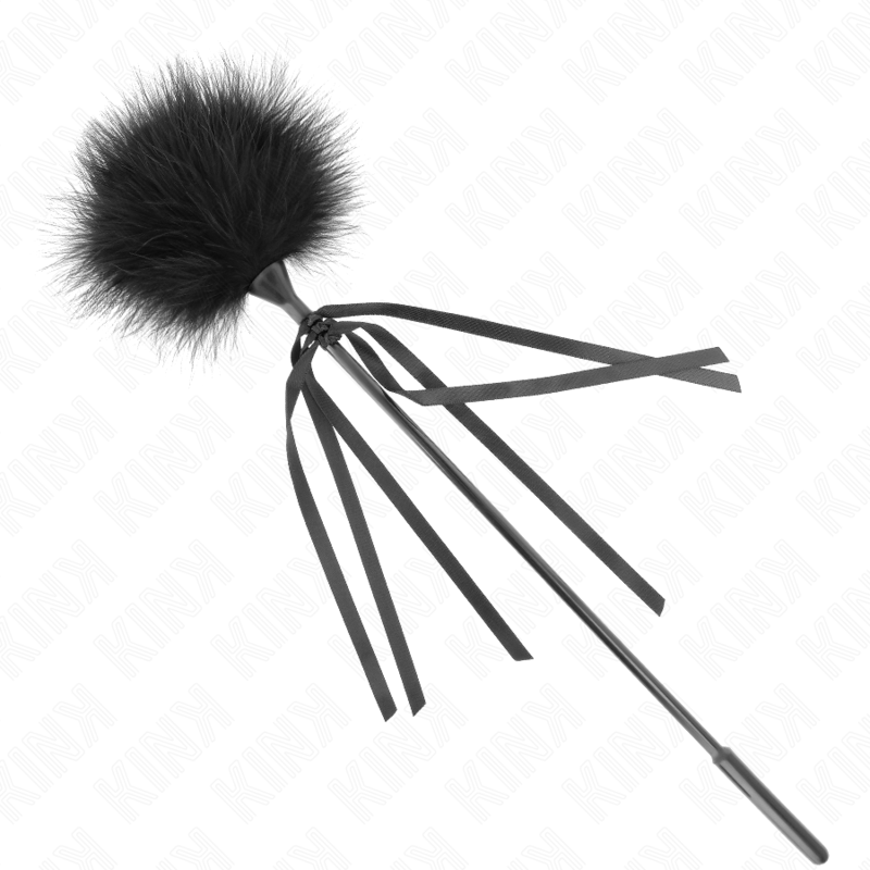Plume chatouilleuse avec nœud 35 cm - Kink - KINK IMPACT & TOUCH