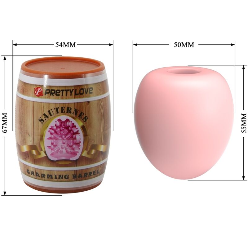 Masturbateur Masculin Oeuf Pretty Love Modèle 2 Rose - Pretty Love