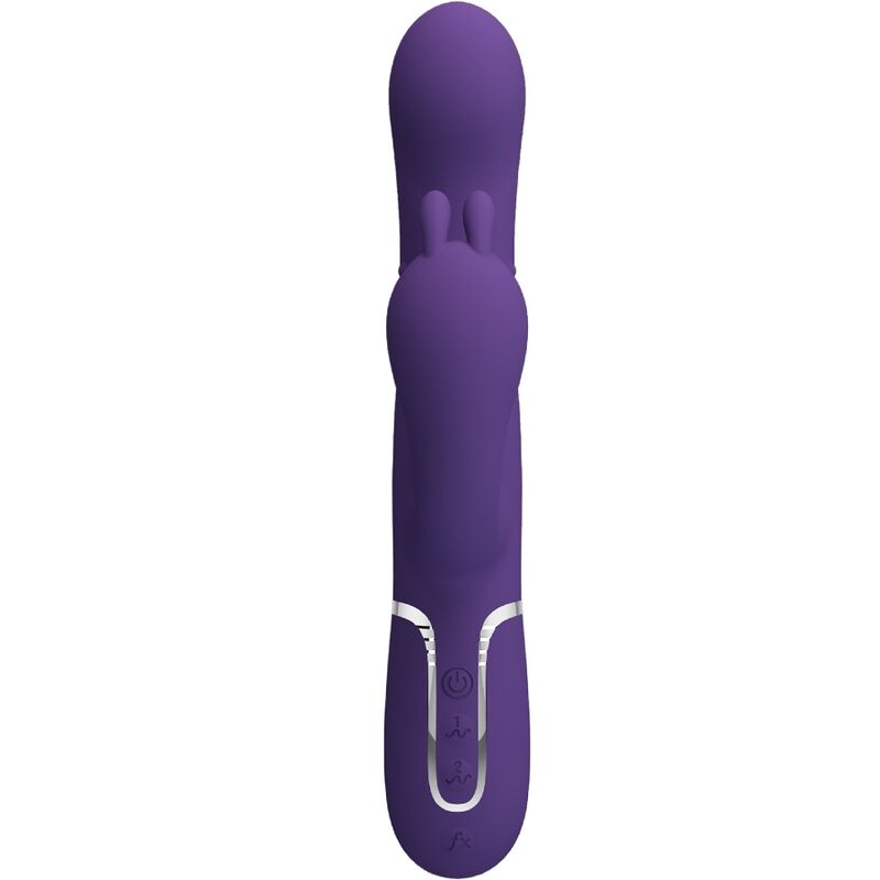 Vibromasseur Triple Stimulation Cammy Violet - Pretty Love