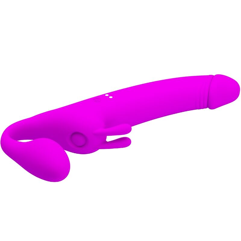 Gode-ceinture Sans Harnais Zanini Violet - Pretty Love