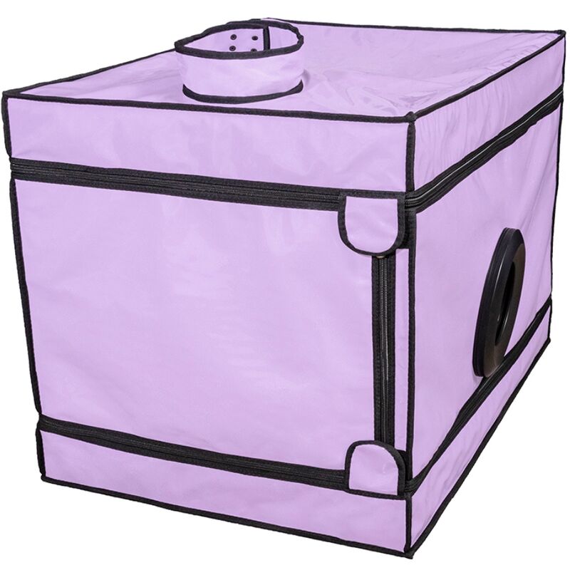 Secret Dome - Cabine BDSM Portable La Niche - Violet et Noir