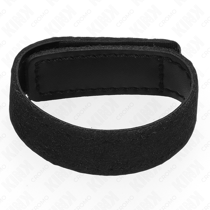Anneau pénien en cuir avec fermeture velcro 20 x 2 cm - Kink - KINK RING POWER