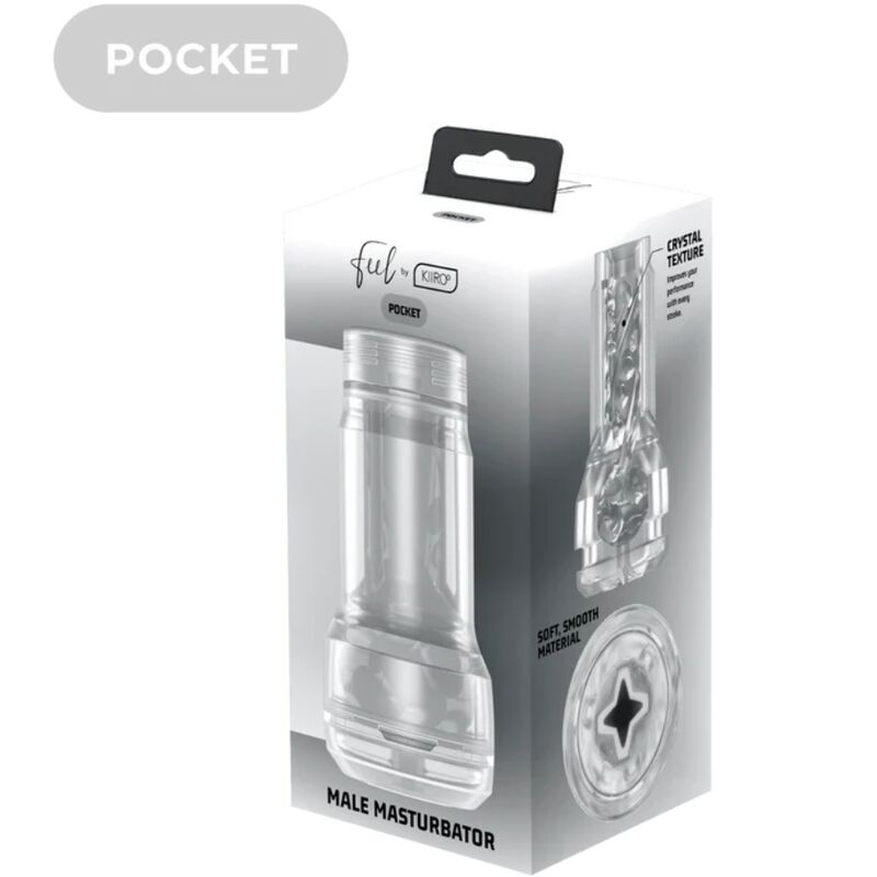 Masturbateur Pocket Feel Stroker Crystal Transparent - Kiiroo