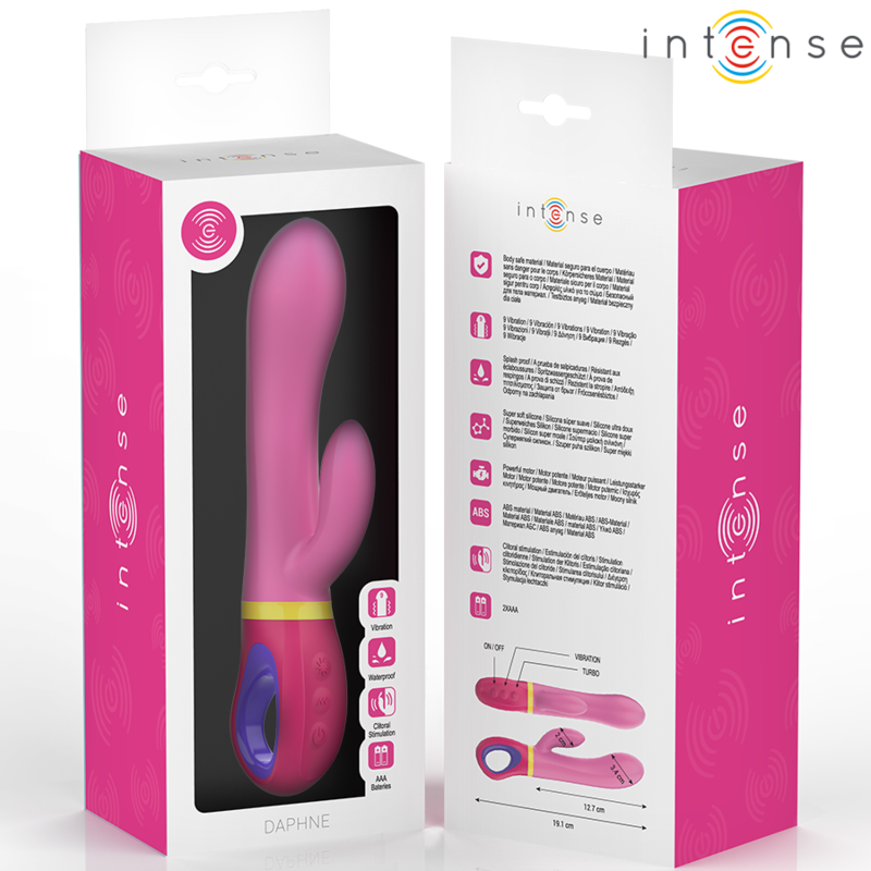 Vibromasseur Rabbit Daphne Rose - Intense