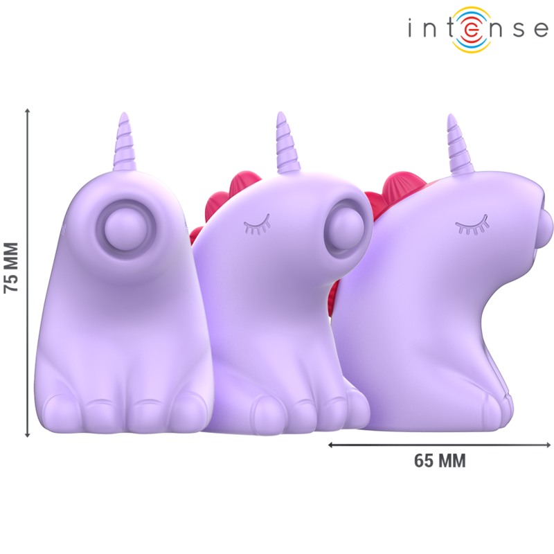 Stimulateur Clitoridien Sweetie Tongue Licorne Rose - Intense