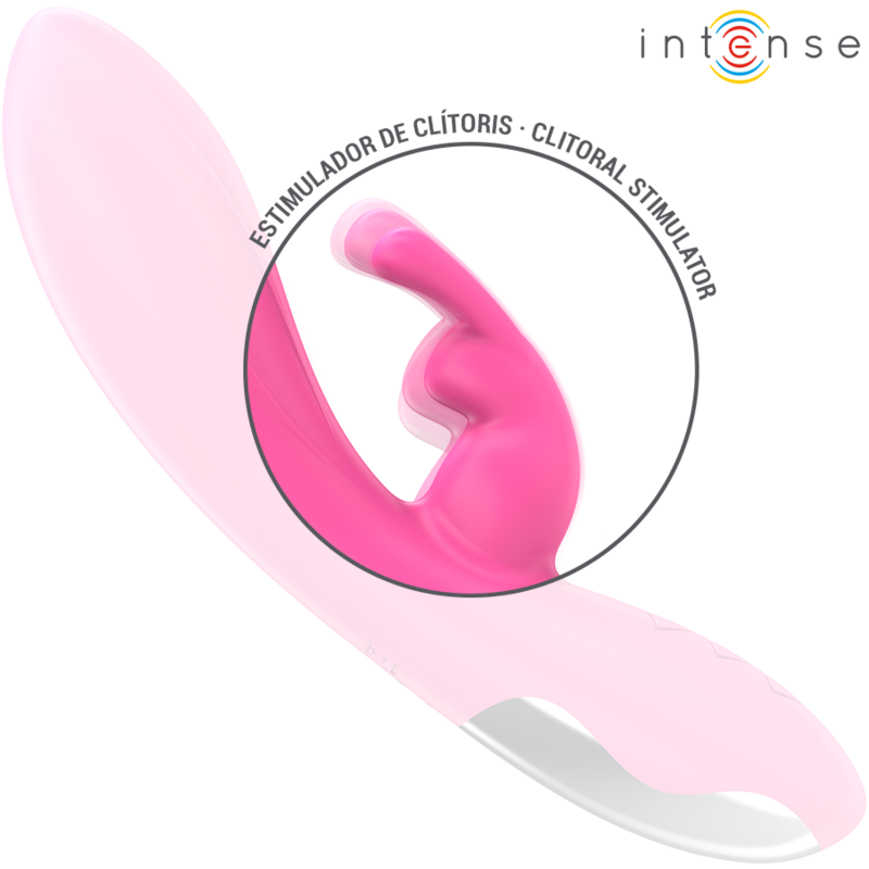 Vibromasseur Rabbit Randall Silicone Rose - Intense