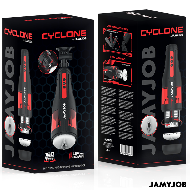 Masturbateur Automatique Cyclone 10 Modes - Jamyjob