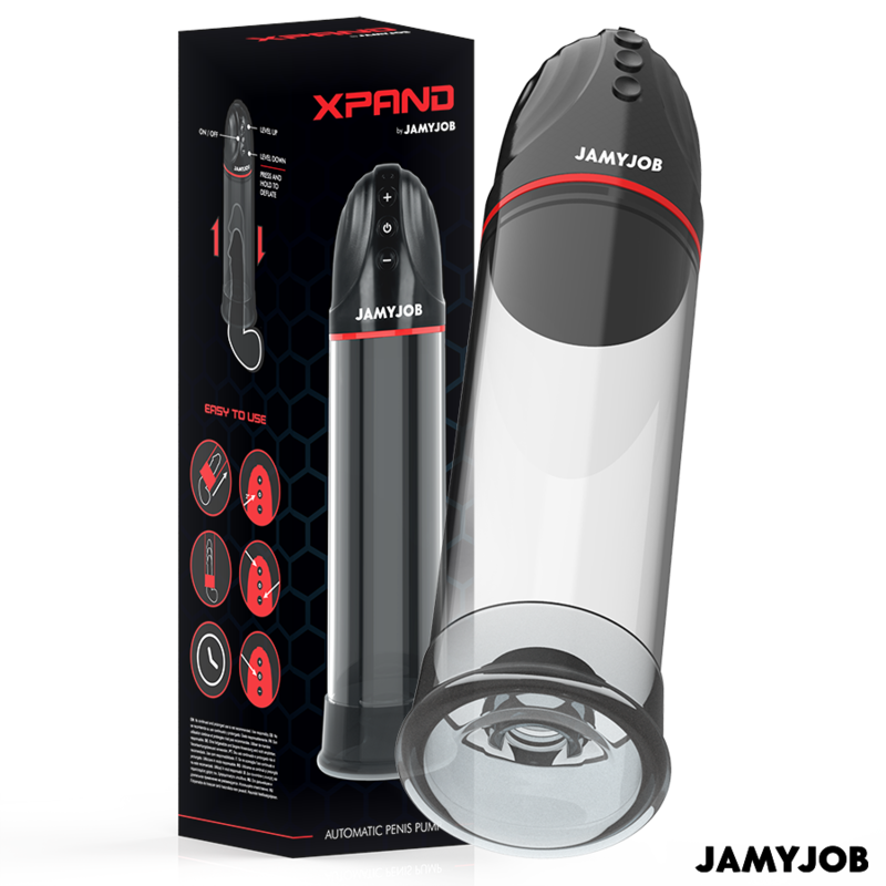 Pompe d'Extension Automatique Xpand 3 Modes Grise - JamyJob