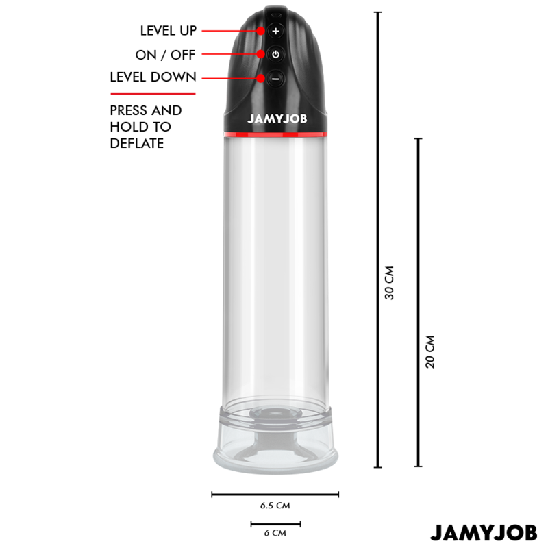 Pompe d'Extension Automatique Xpand 3 Modes Grise - JamyJob